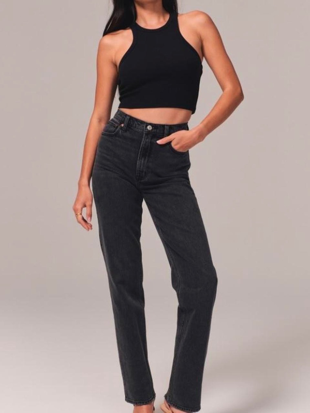 Abercrombie & Fitch Women’s 90s Straight Ultra High Rise Jeans